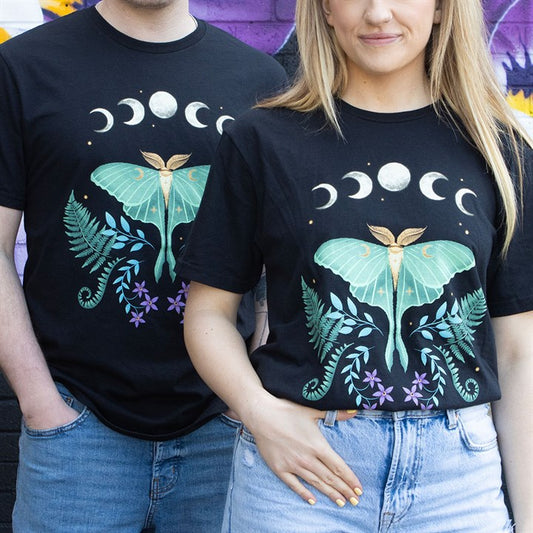 Luna Moth T- Shirt Large