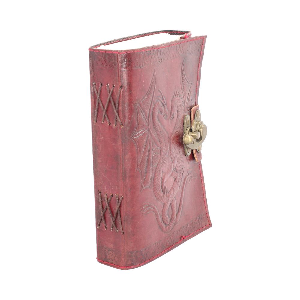 Double Dragon Leather Embossed Journal and Lock