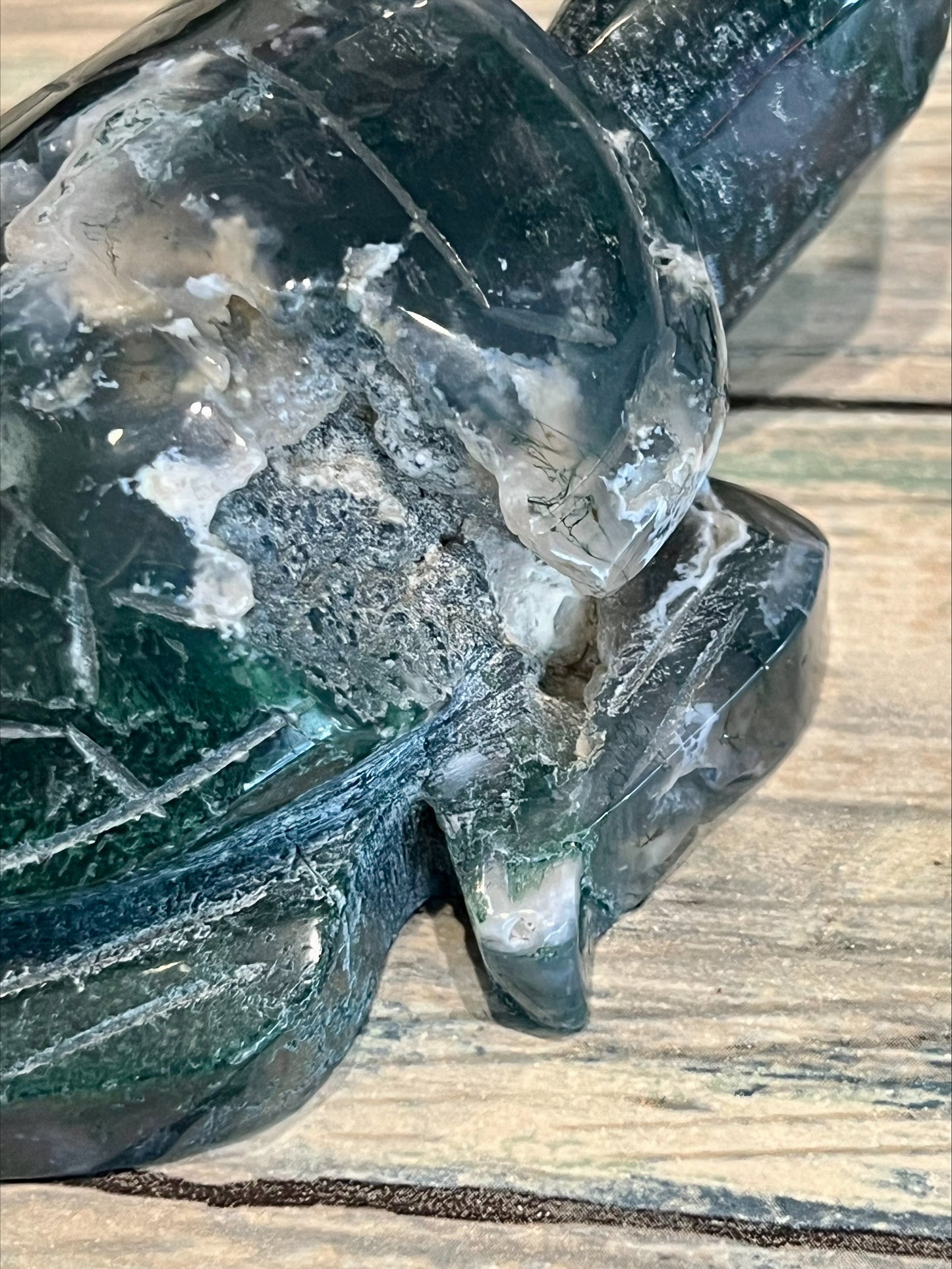 Moss Agate Turtle