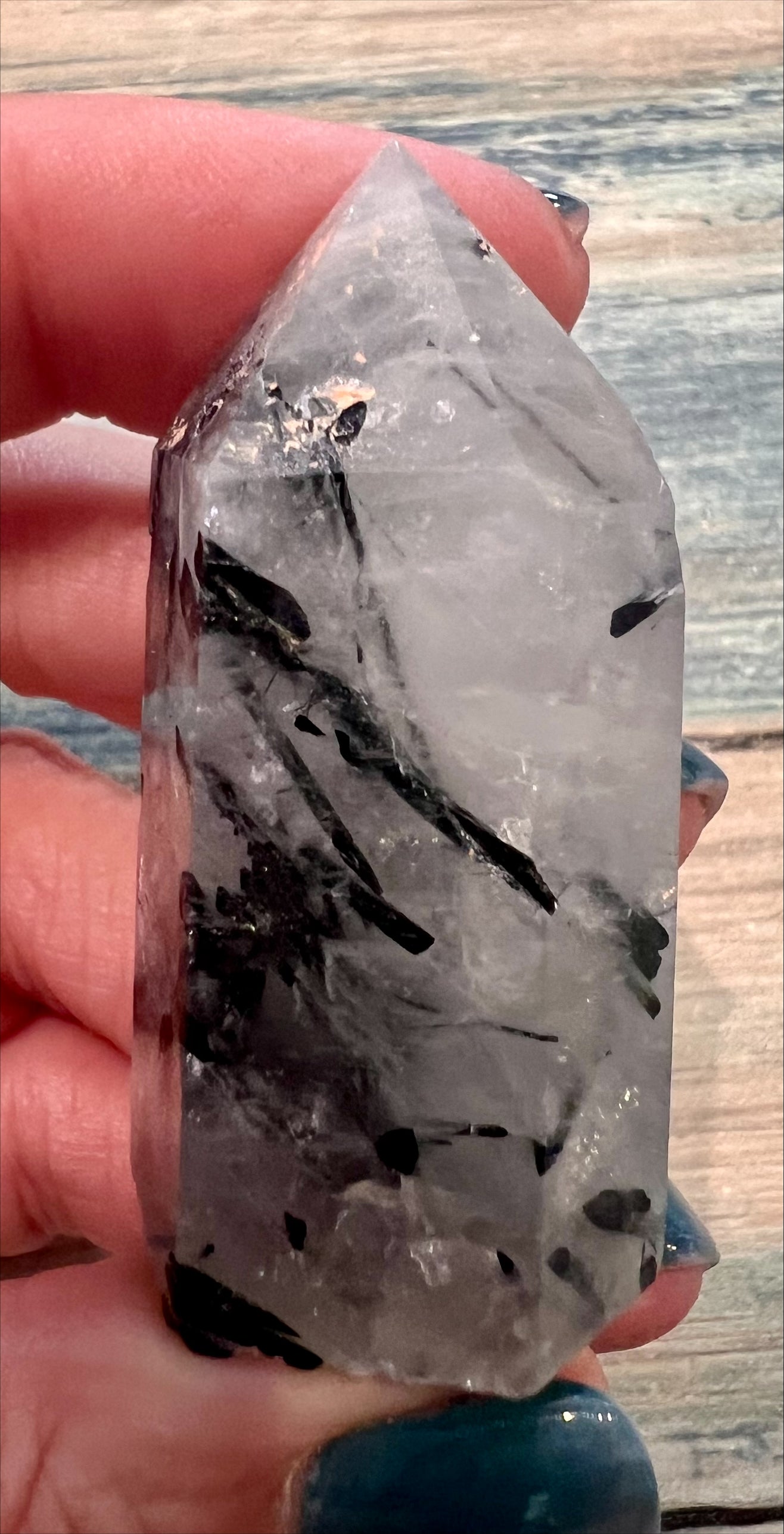 Tourmaline in Quartz Tower