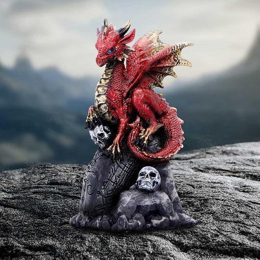 Vermillion Rune Protector 9.5cm