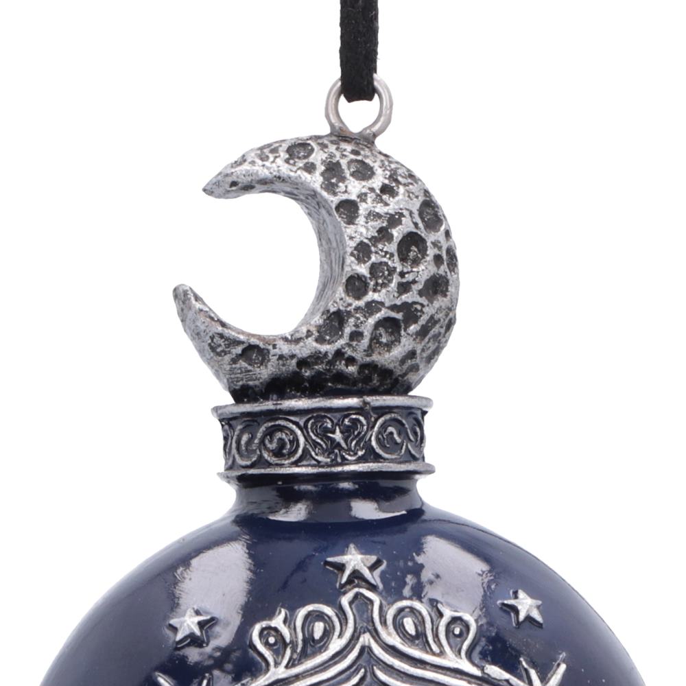 Moon Hex Potion Bottle Hanging