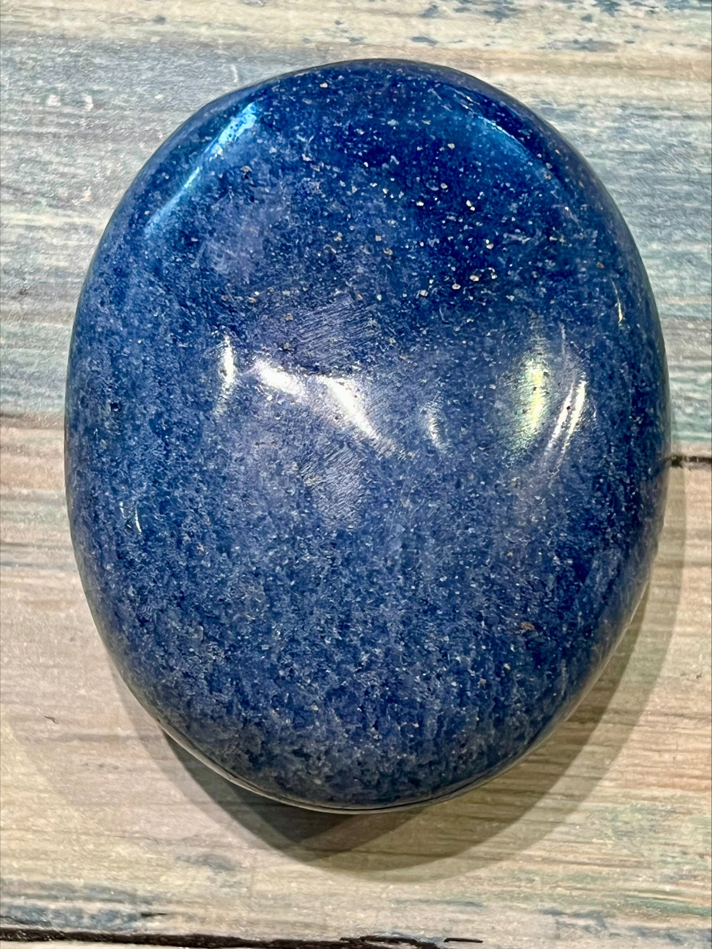 Palm Stone - Dumorierite