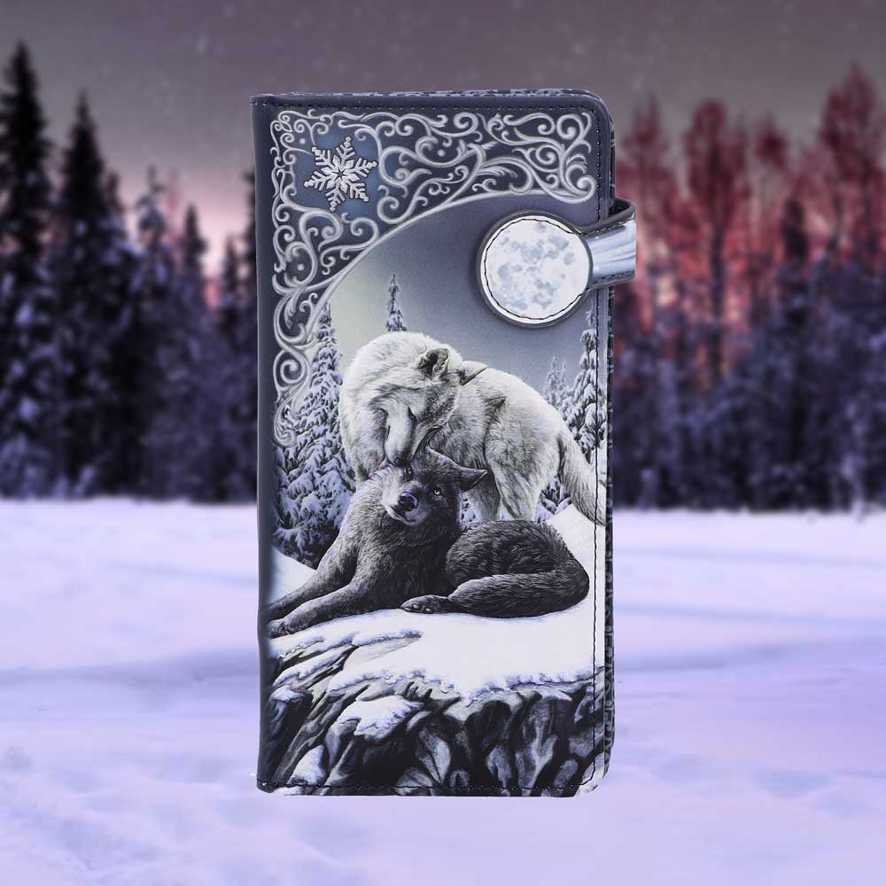 Snow Kisses Embossed Purse 18.5cm