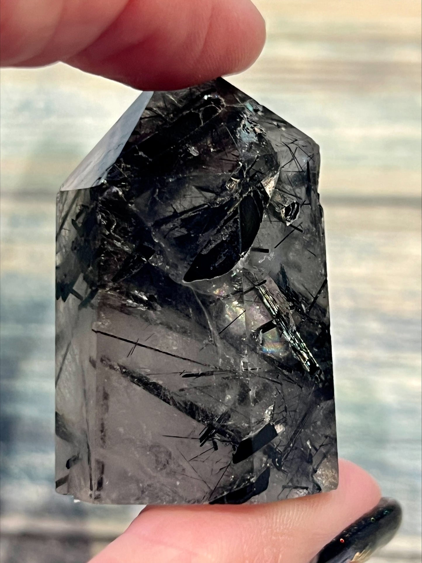 Tower - Rutilated Quartz