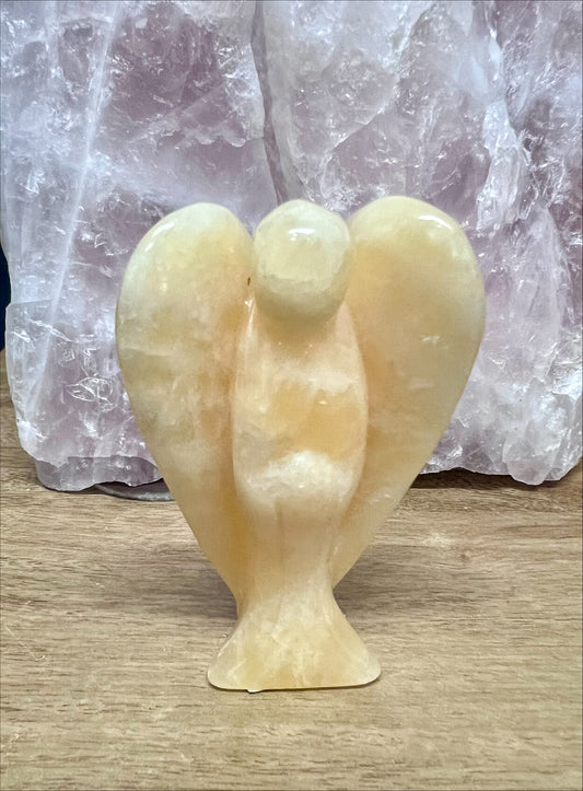 Calcite Crystal Angel 8cm
