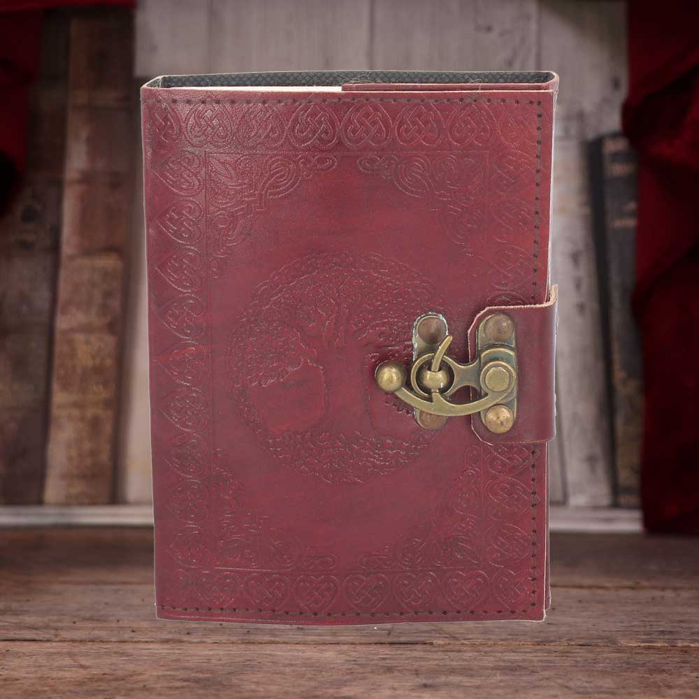 Tree of Life Leather Journal 13 X 18cm