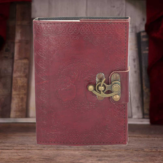 Tree of Life Leather Journal 13 X 18cm