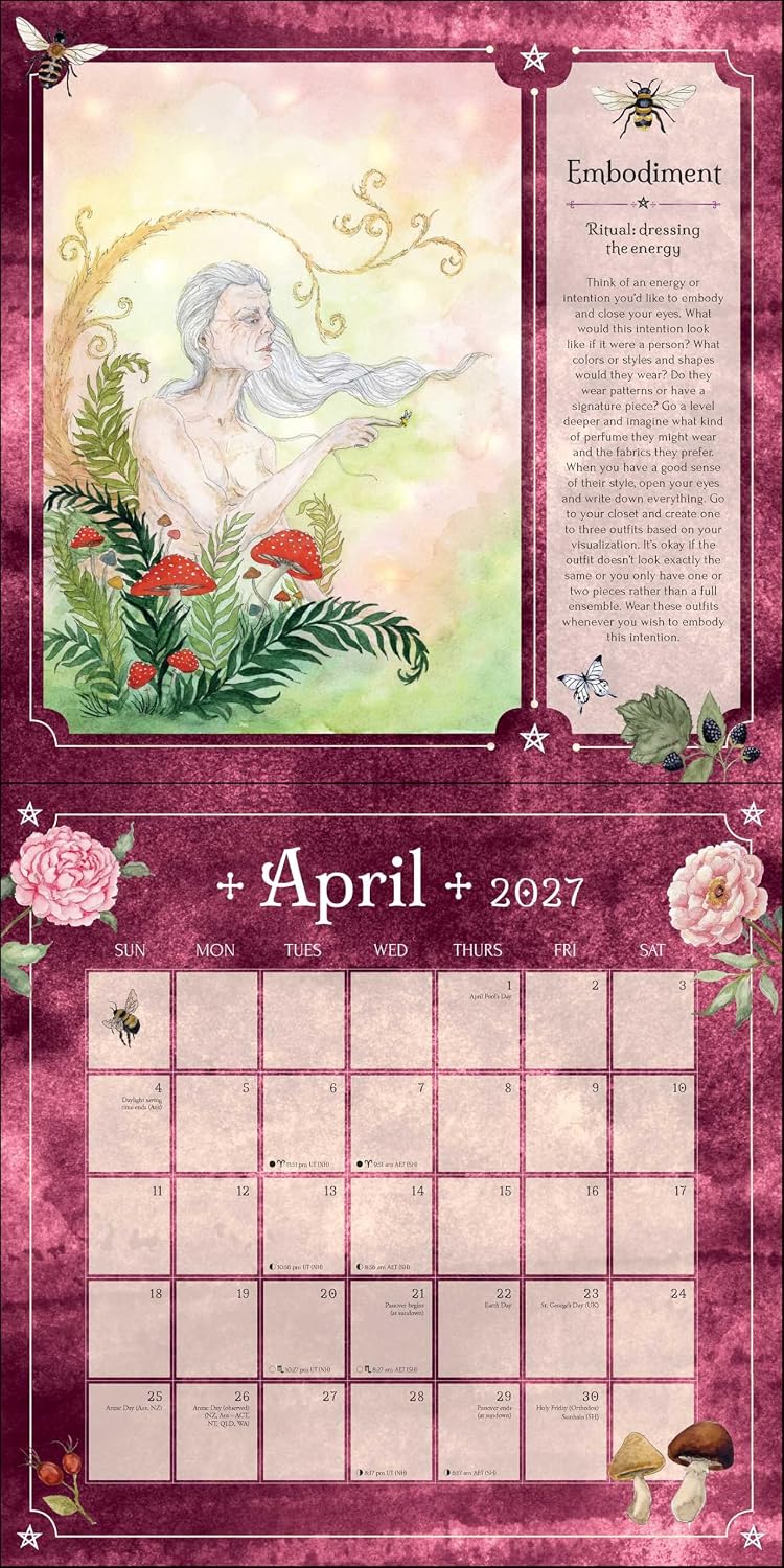 2027 Seasons of the Witch Calendar