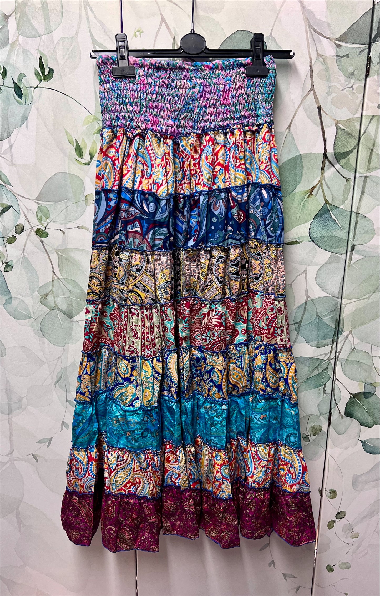 Tiered Long Skirt