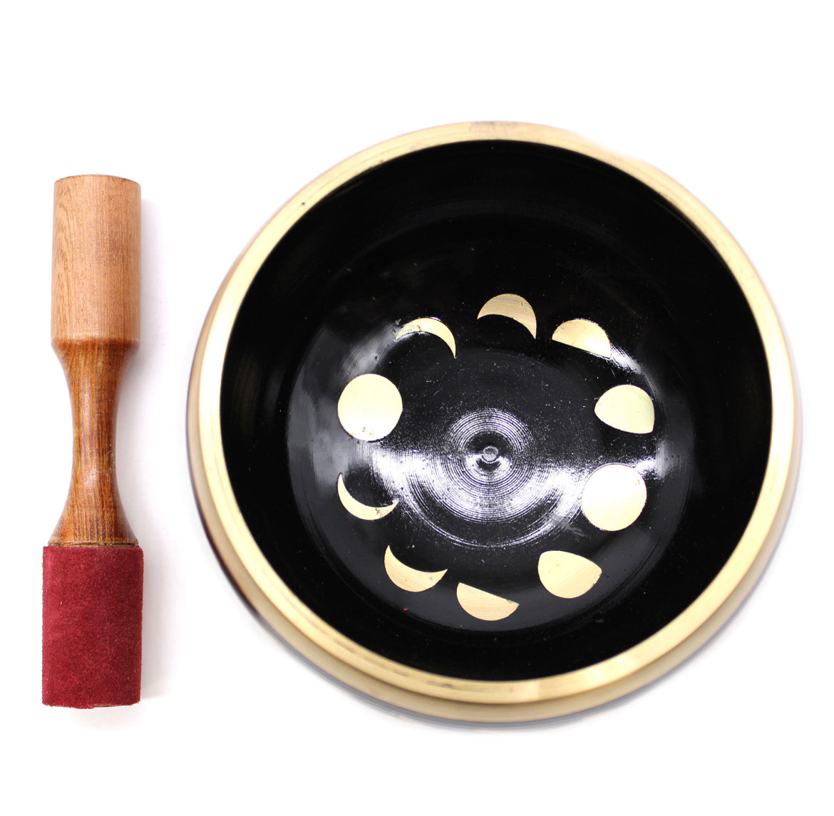 Large Moon Phase Singing Bowl - 14cm