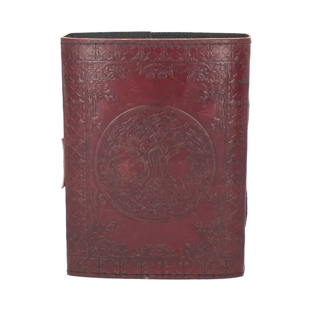 Journal - Tree of Life Leather Journal with lock 21 x 15cm