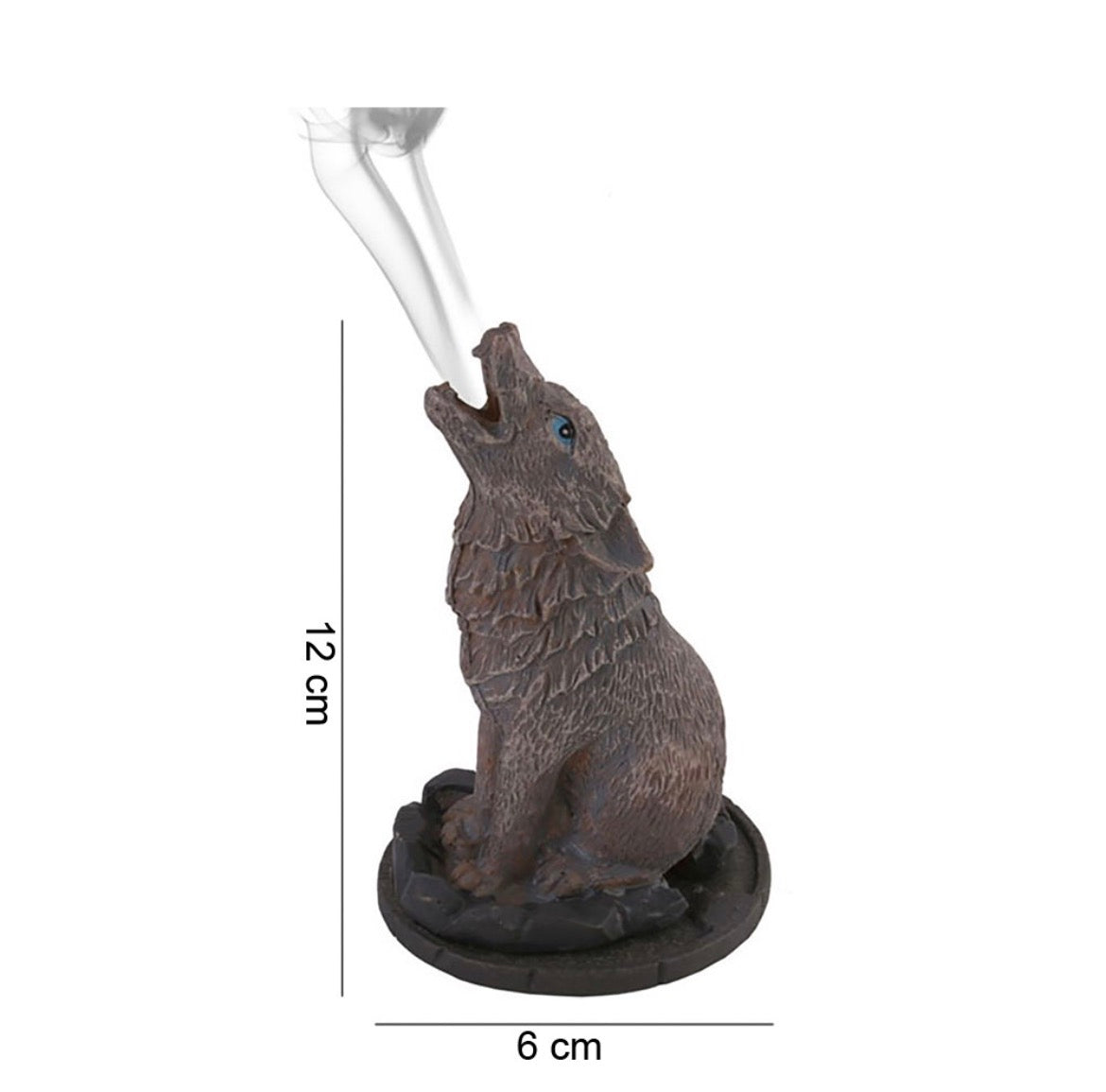 Howling Wolf Incense Burner