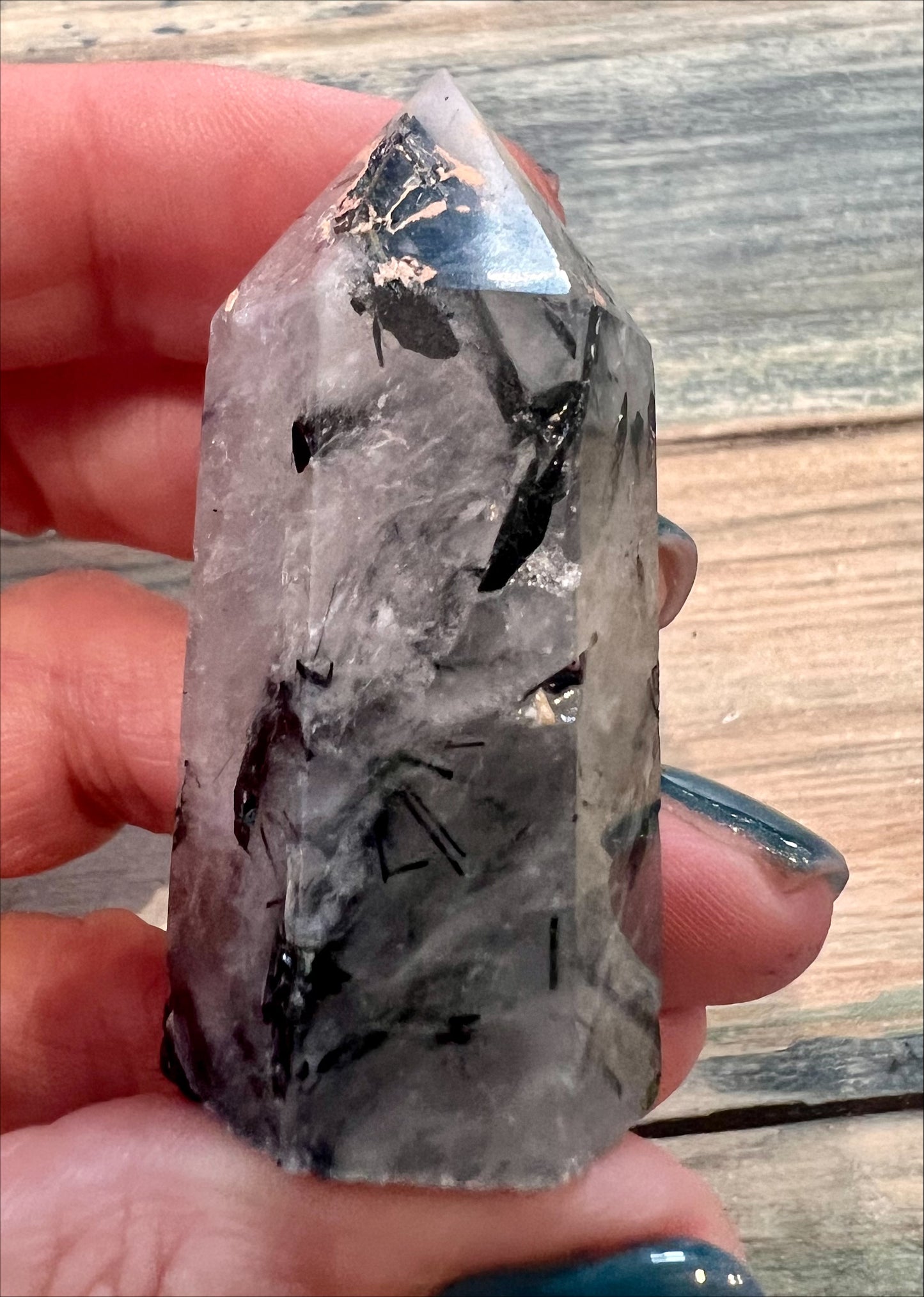 Tourmaline in Quartz Tower