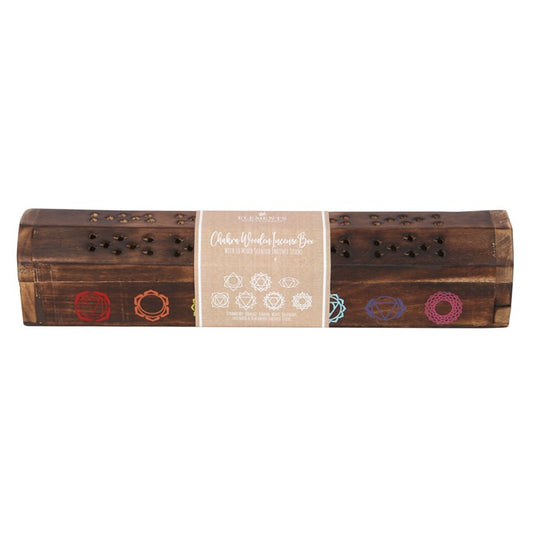 Chakra Wooden Mixed Incense Stick Holder