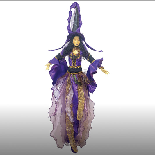 Pendle Witch - Batilda Purple 100cm