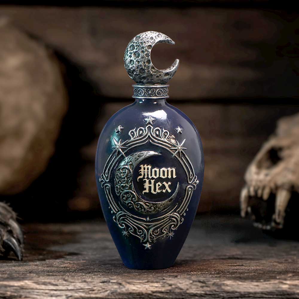 Moon Hex Potion Bottle