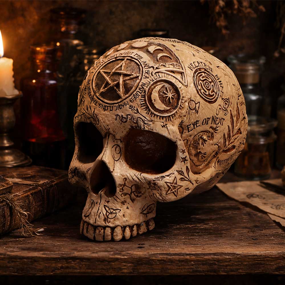 Apothecary Skull 14cm