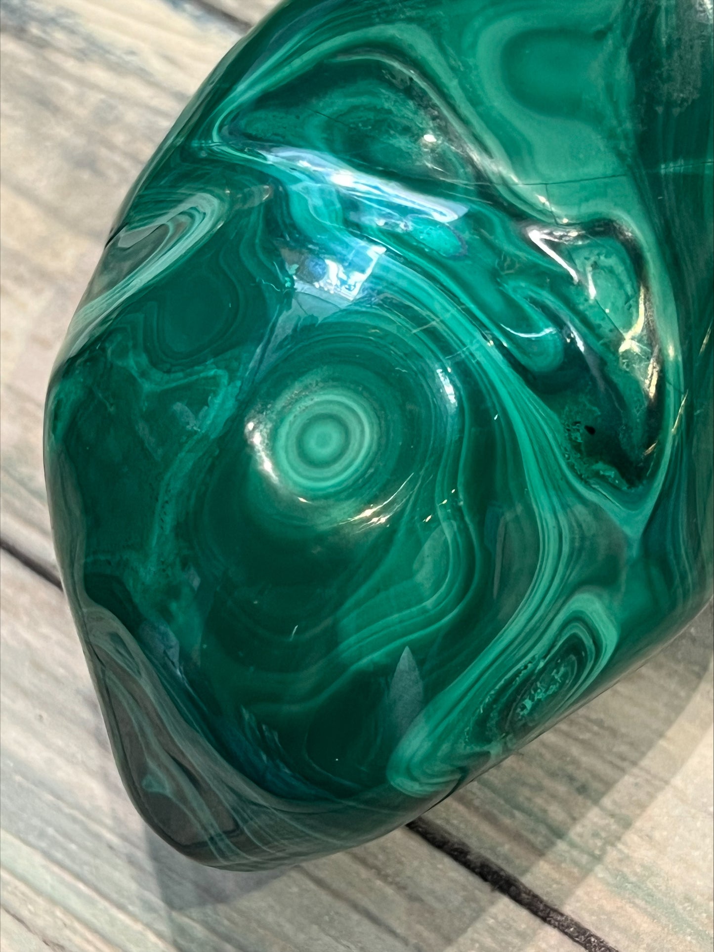 Malachite freeform