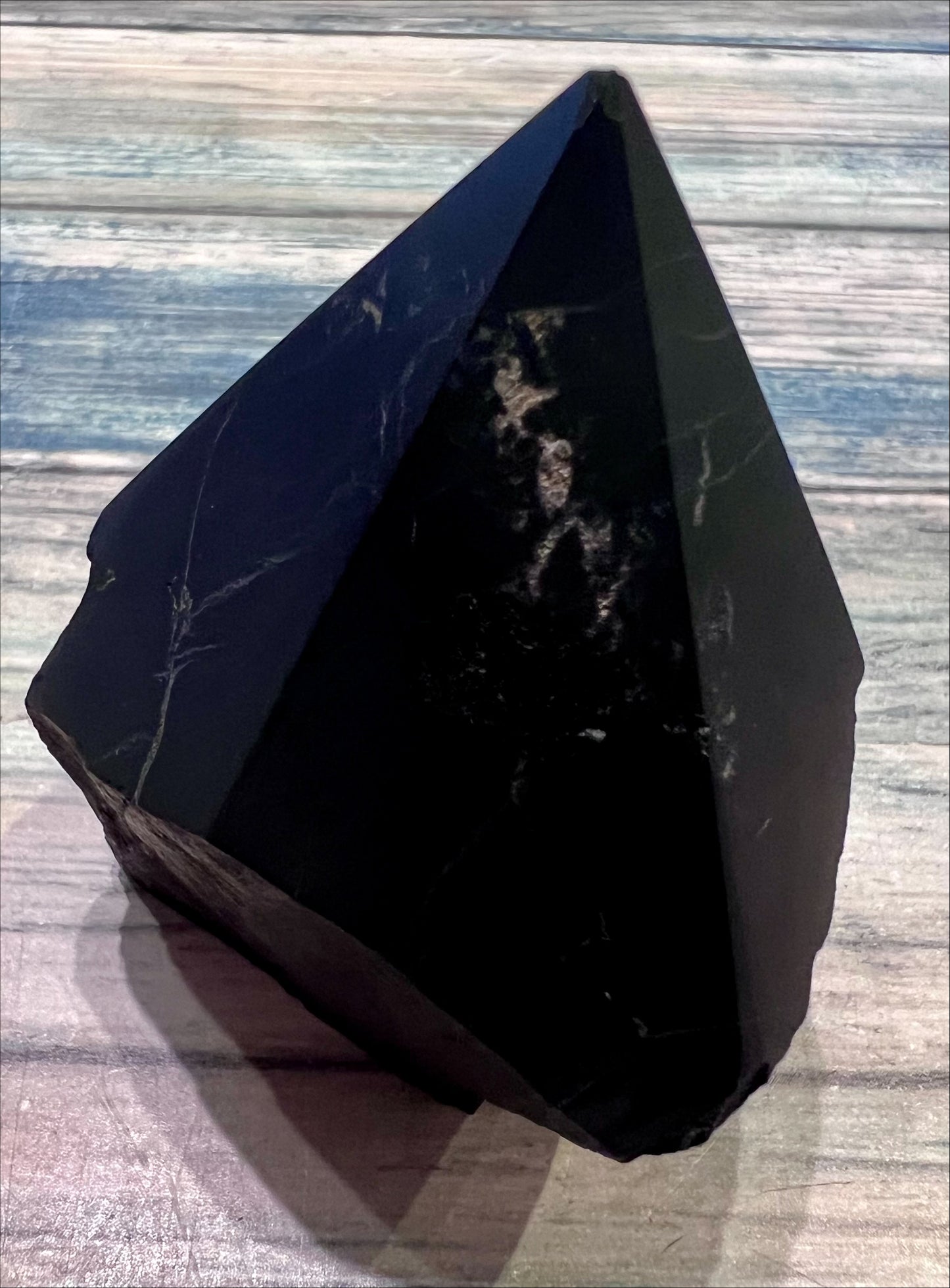 Shungite Cut Base Point