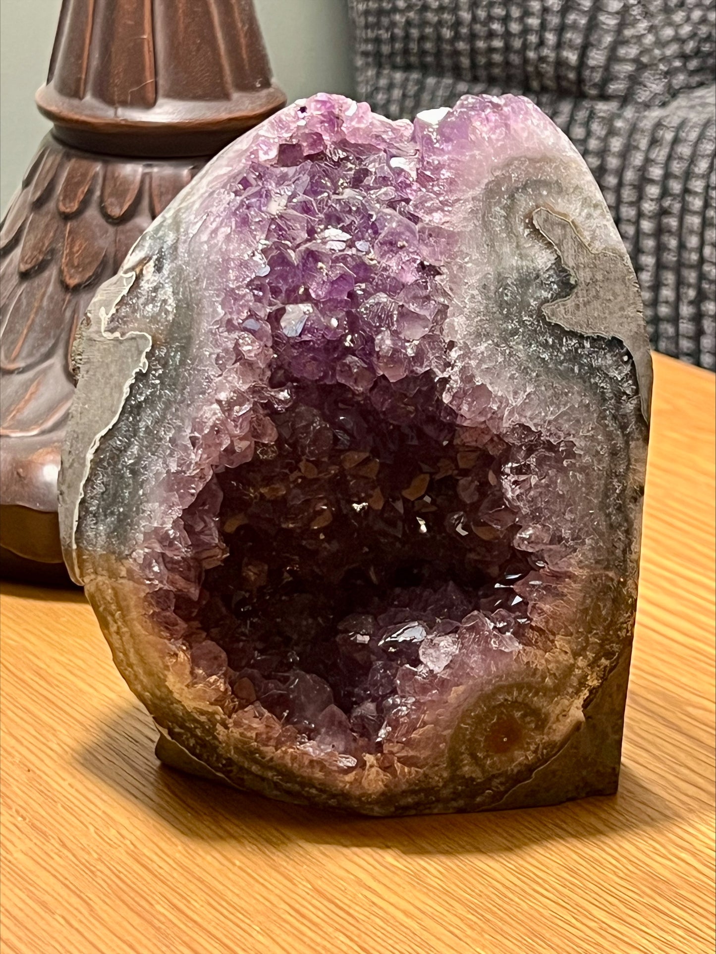 Amethyst Crystal Geode - Uruguayan