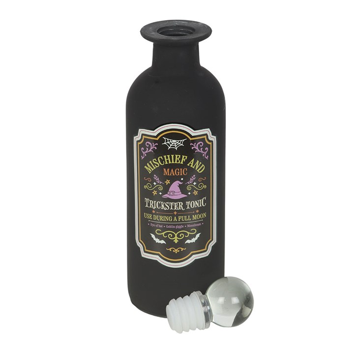 Mischief and Magic Glass Bottle