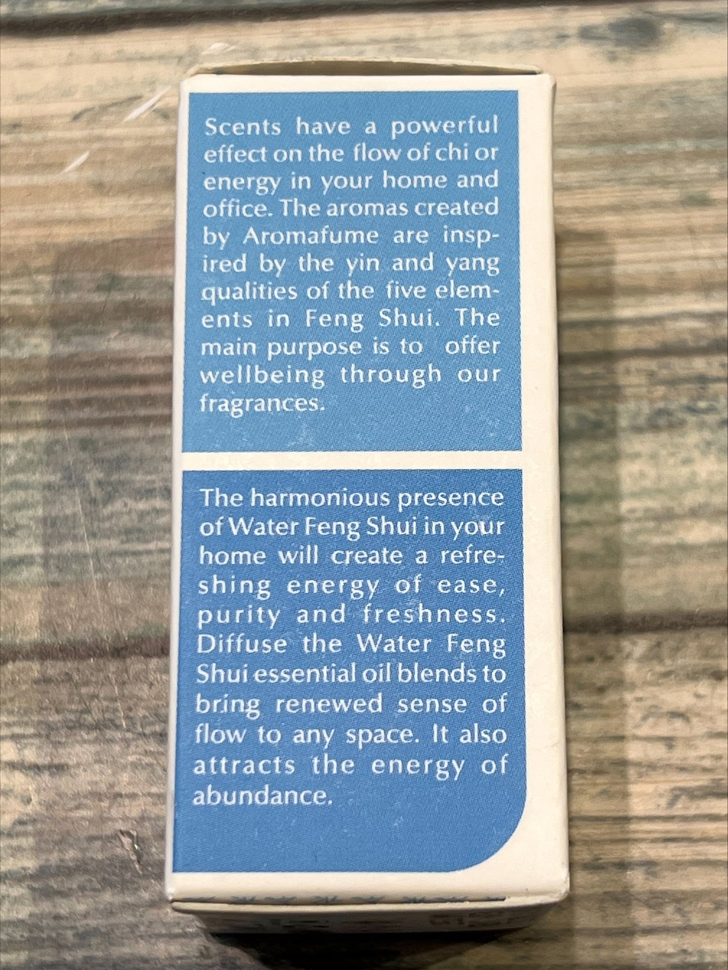 Water Feng Shui Essential Oil Blends