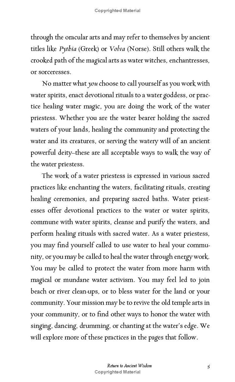 The Way Of The Water Priestess
