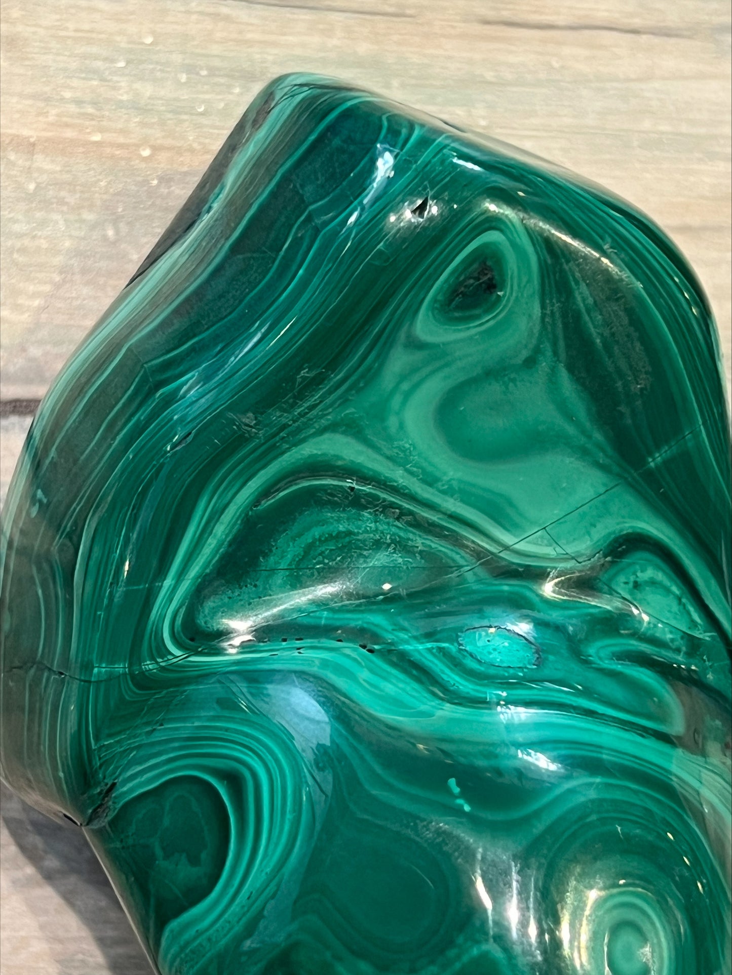 Malachite freeform