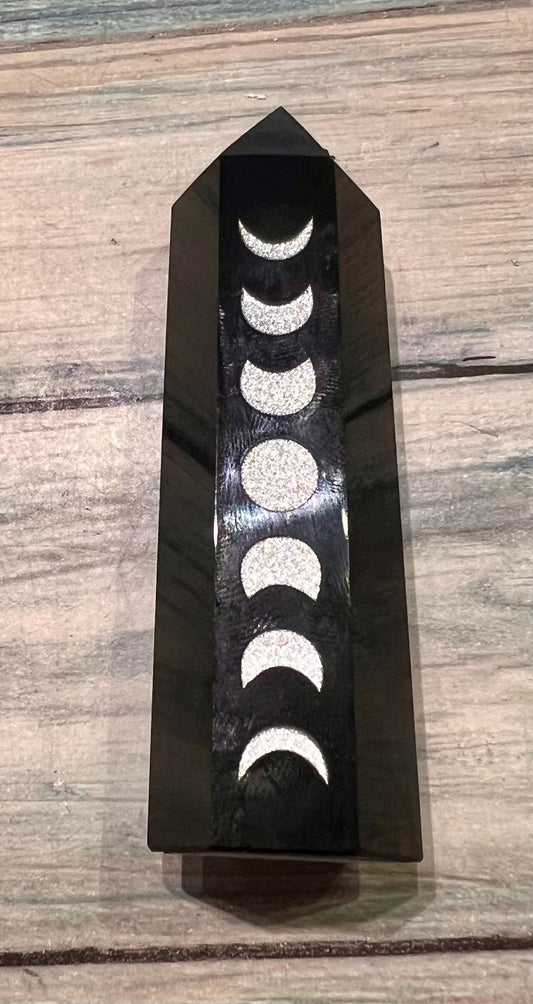 Obsidian Moon Phase Tower