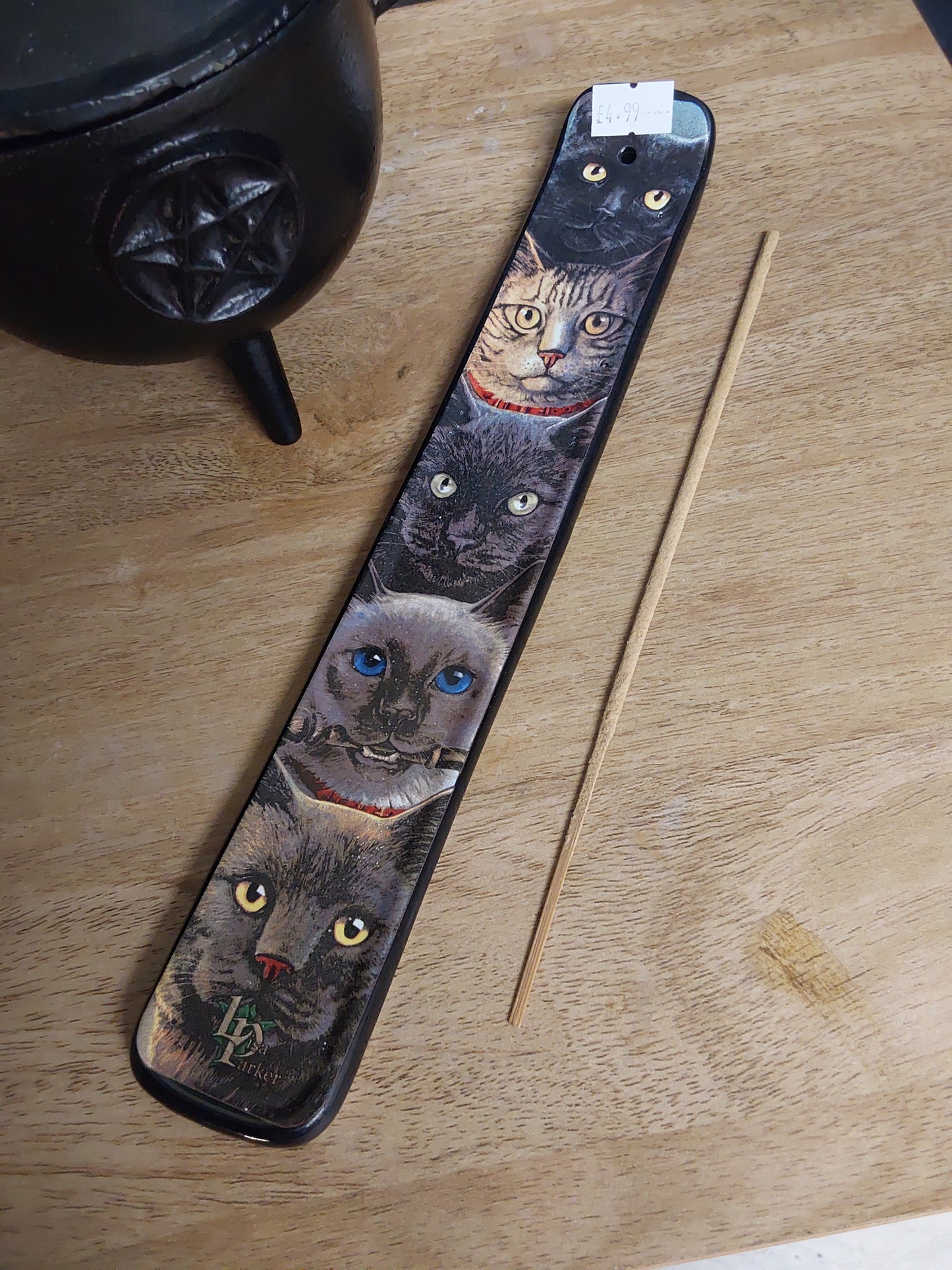 Cat Totem Incense Stick Holder