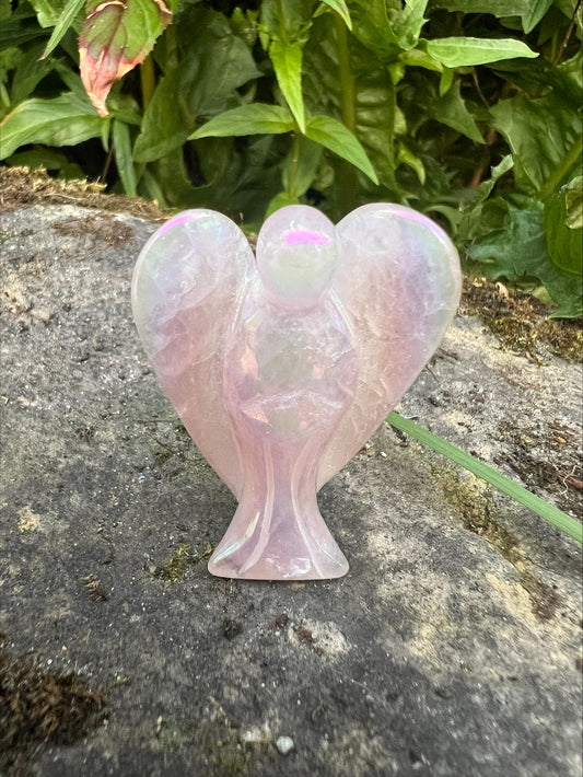 Aura Rose Quartz Angel