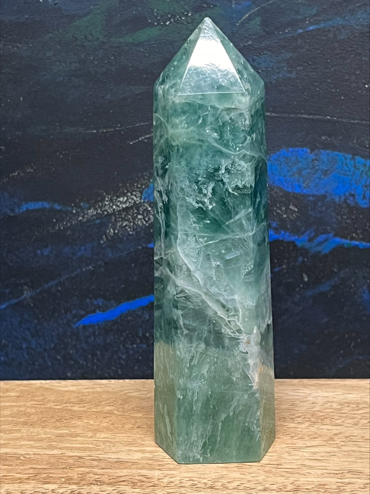 Green Fluorite Tower