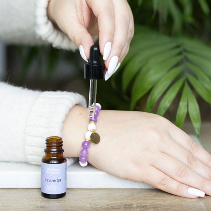 Anti Anxiety Amethyst Essential Oil Bracelet