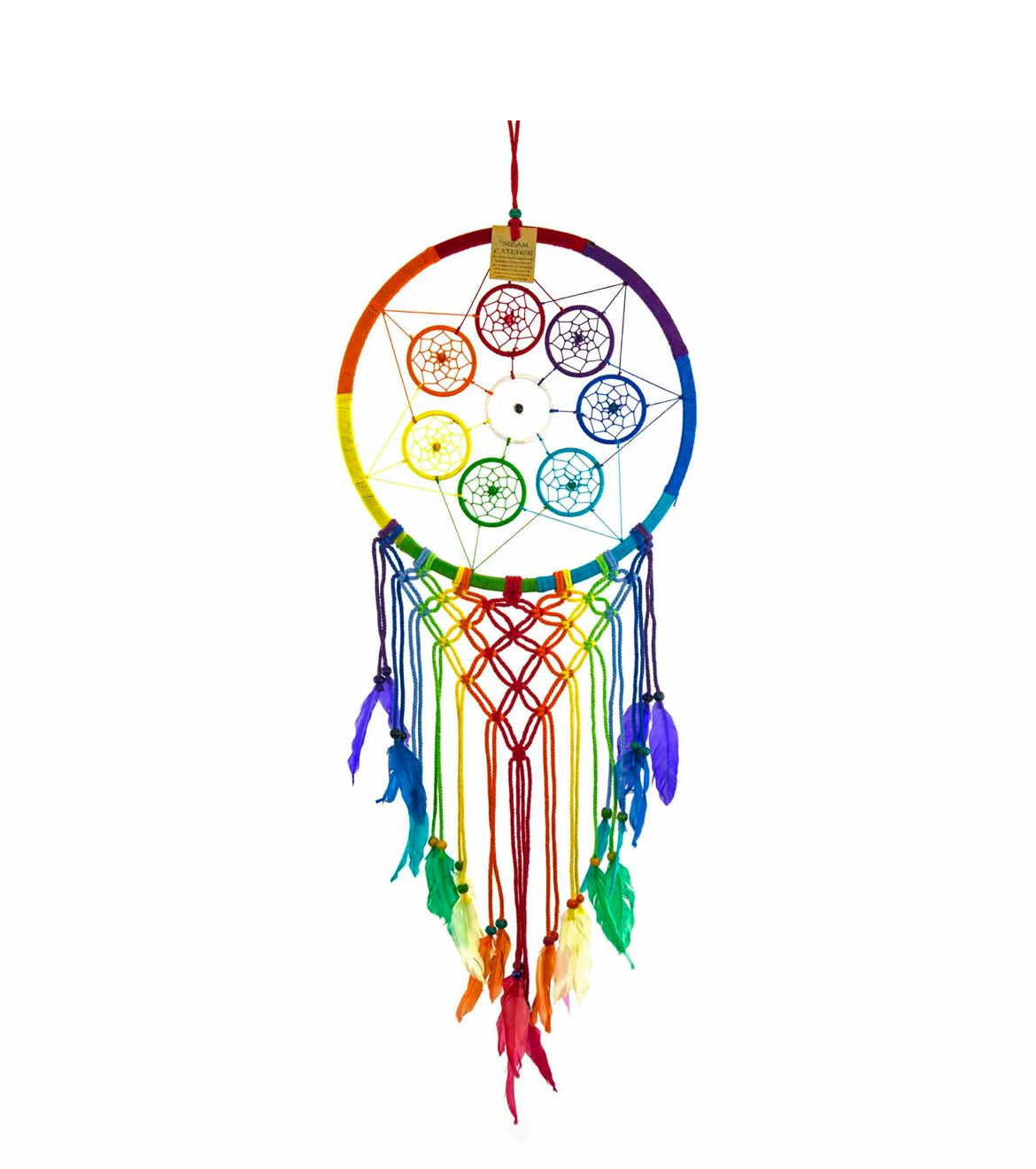 Chakra Dreamcatcher with Crochet