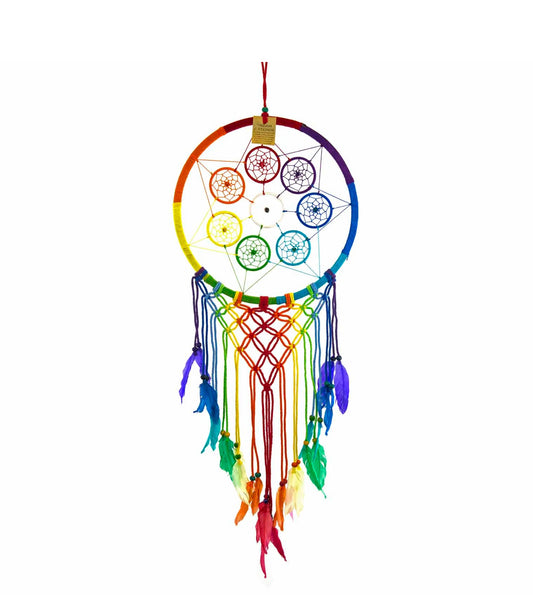 Chakra Dreamcatcher with Crochet
