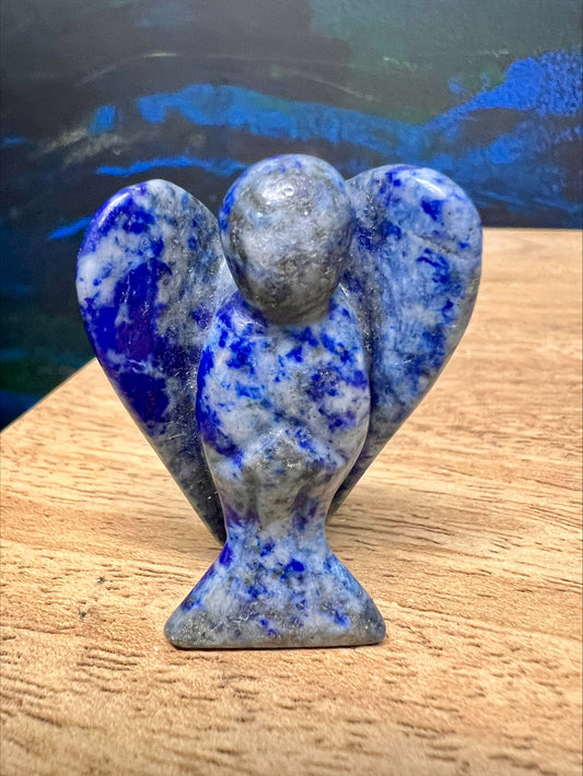 Sodalite Crystal Angel 5cm