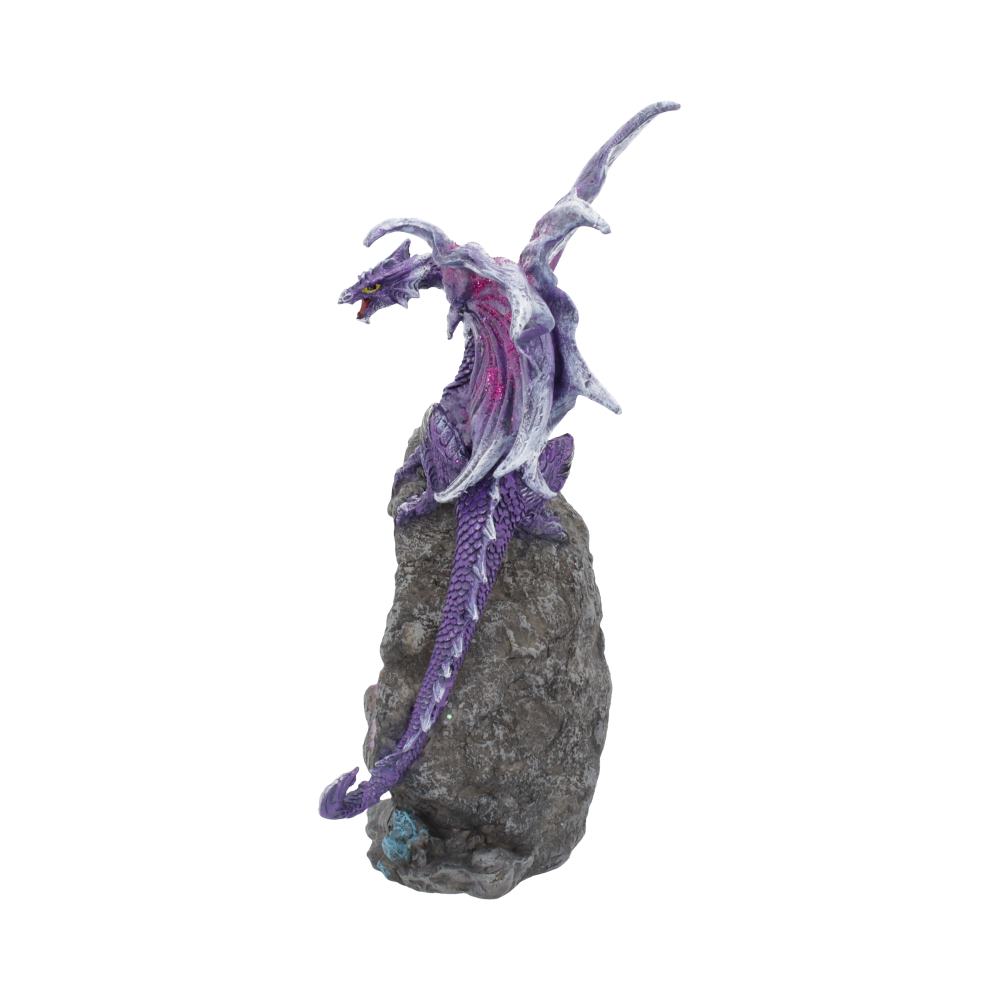 Amethyst Custodian Dragon 22cm