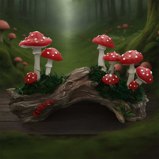 Toadstool Trunk. 23.7cm