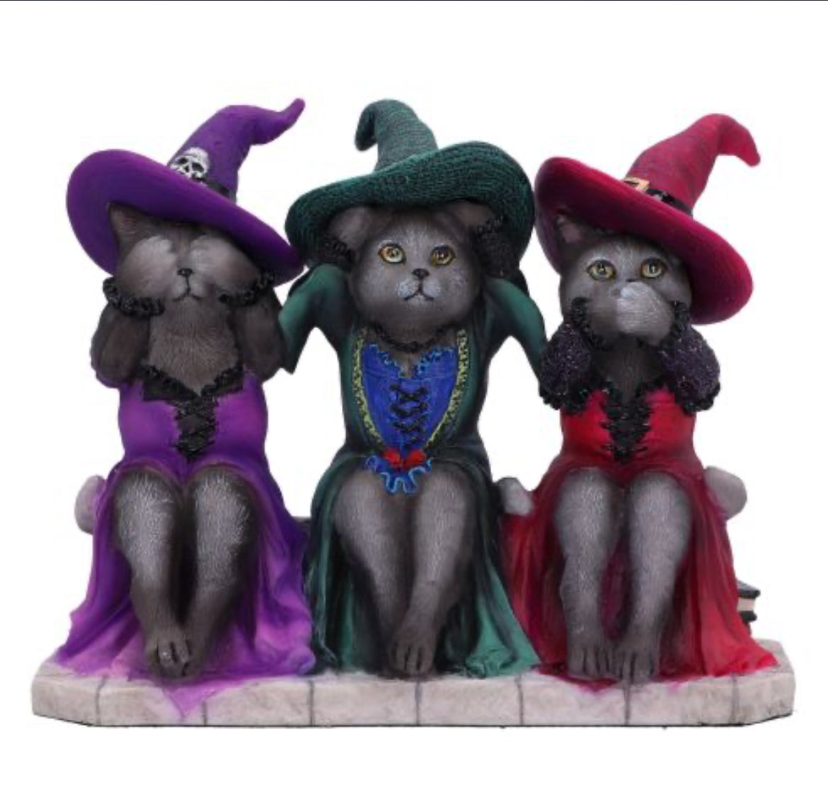 Three Wise Witchy Kittys