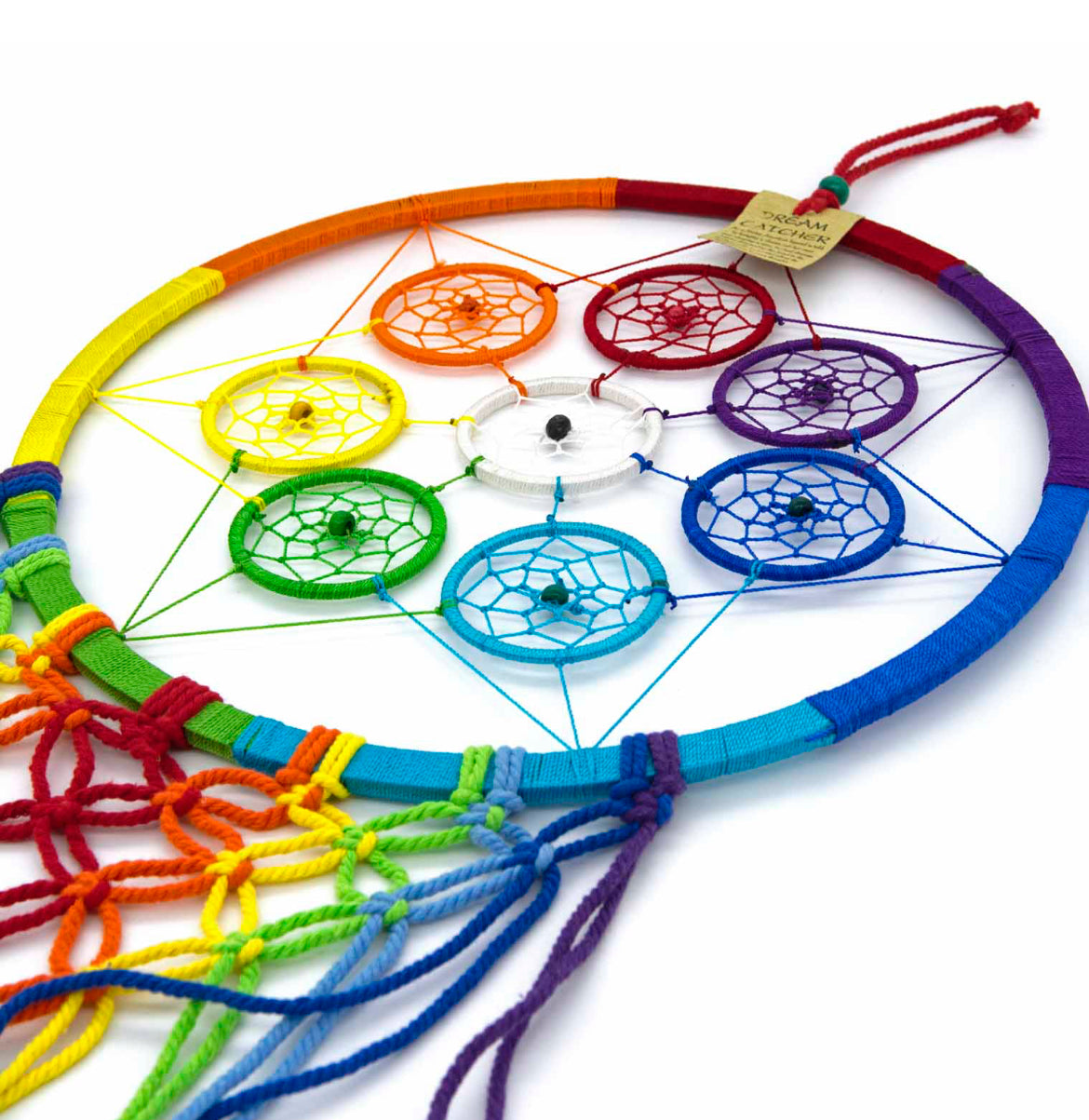 Chakra Dreamcatcher with Crochet