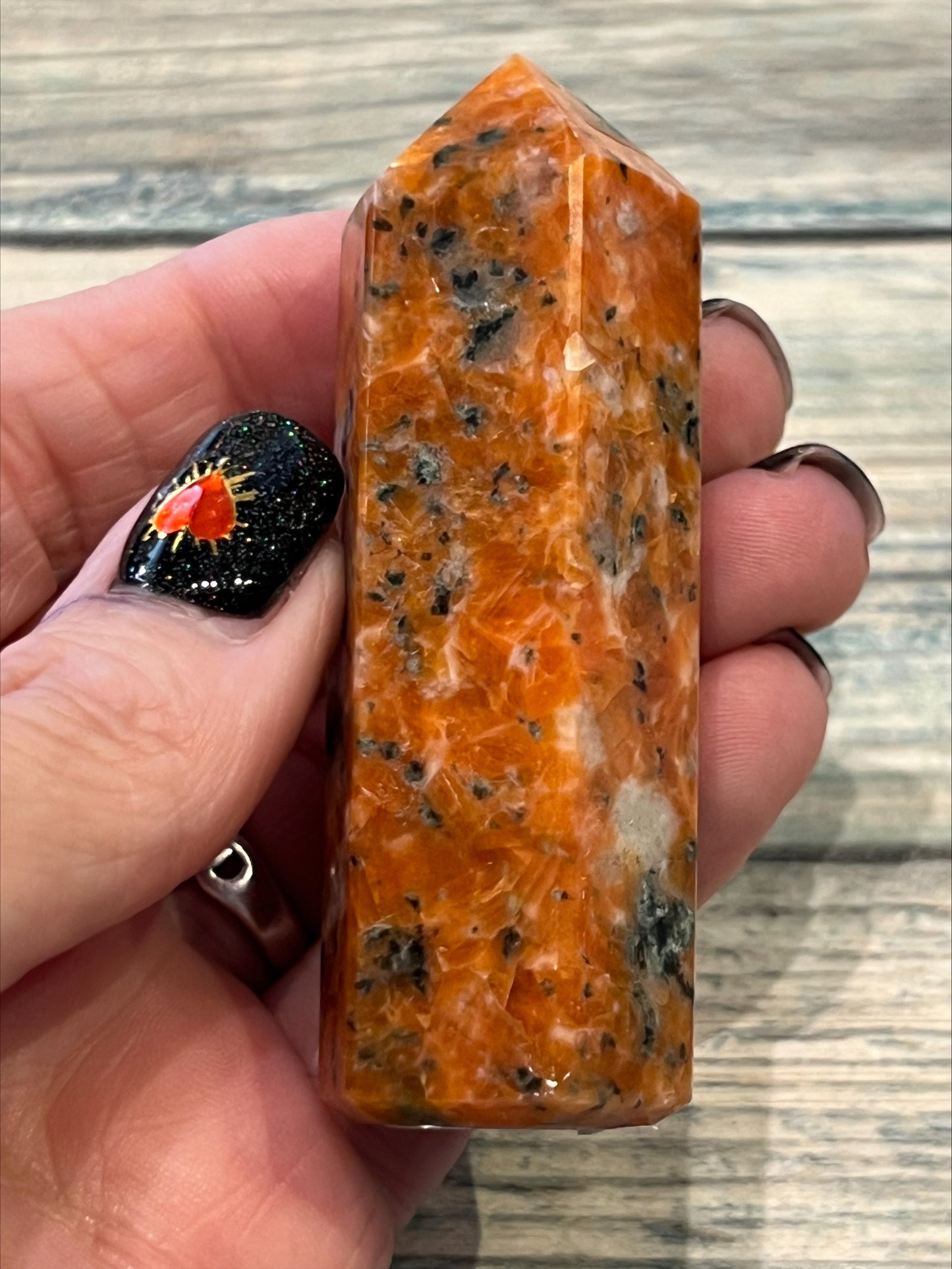 Tower - Orchid Calcite