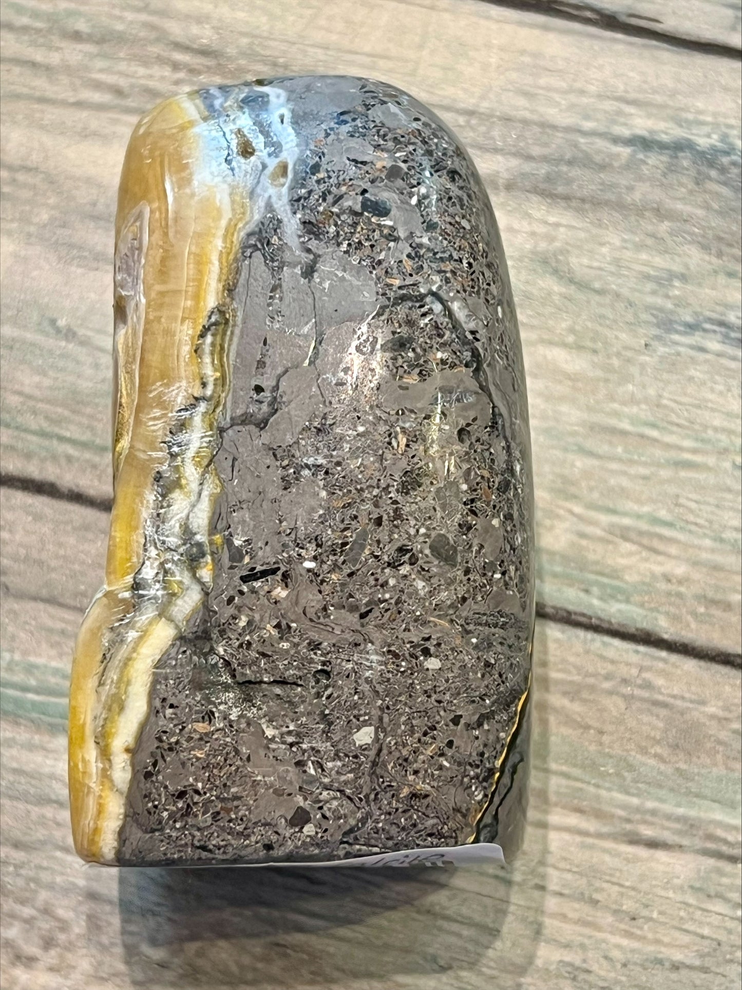 Bumblebee Calcite freeform.