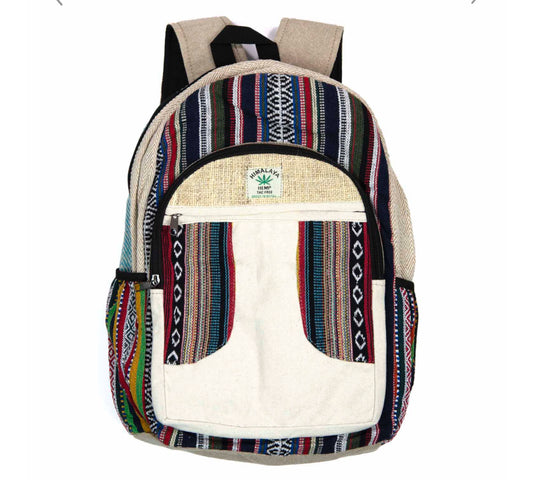 Hemp and Gheri Large Backpack