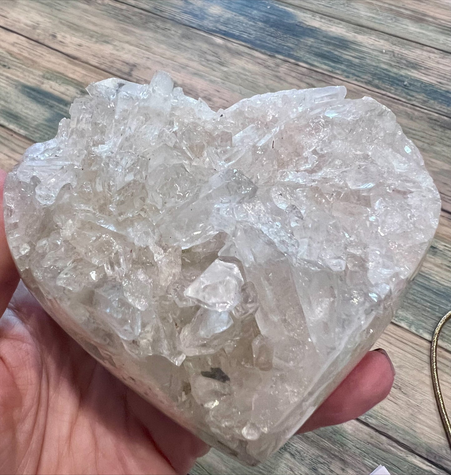 Smoky Quartz cluster heart