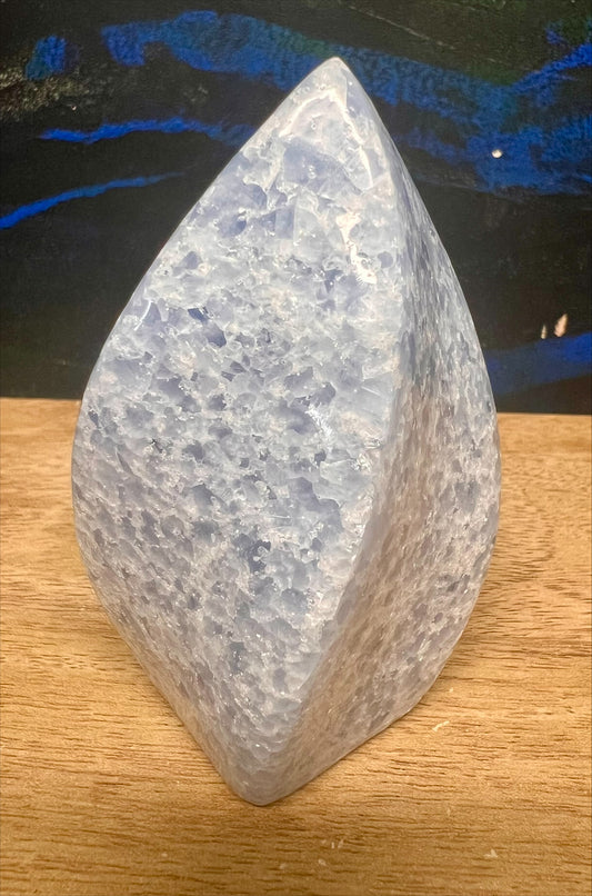 Blue Calcite Flame