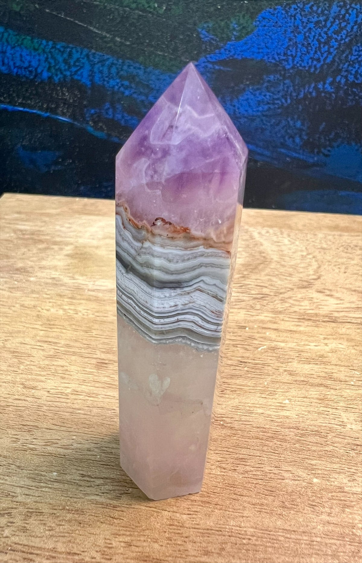 Amethyst Jasper Point