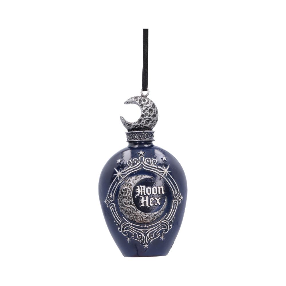 Moon Hex Potion Bottle Hanging