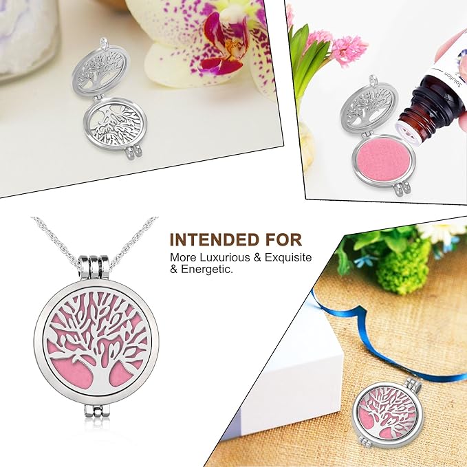 Aromatherapy Jewellery Necklace - Tree of Life