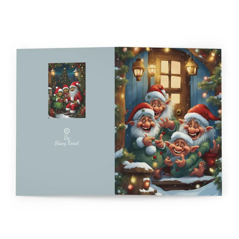 Christmas Greeting Card  - Jolly Trolls